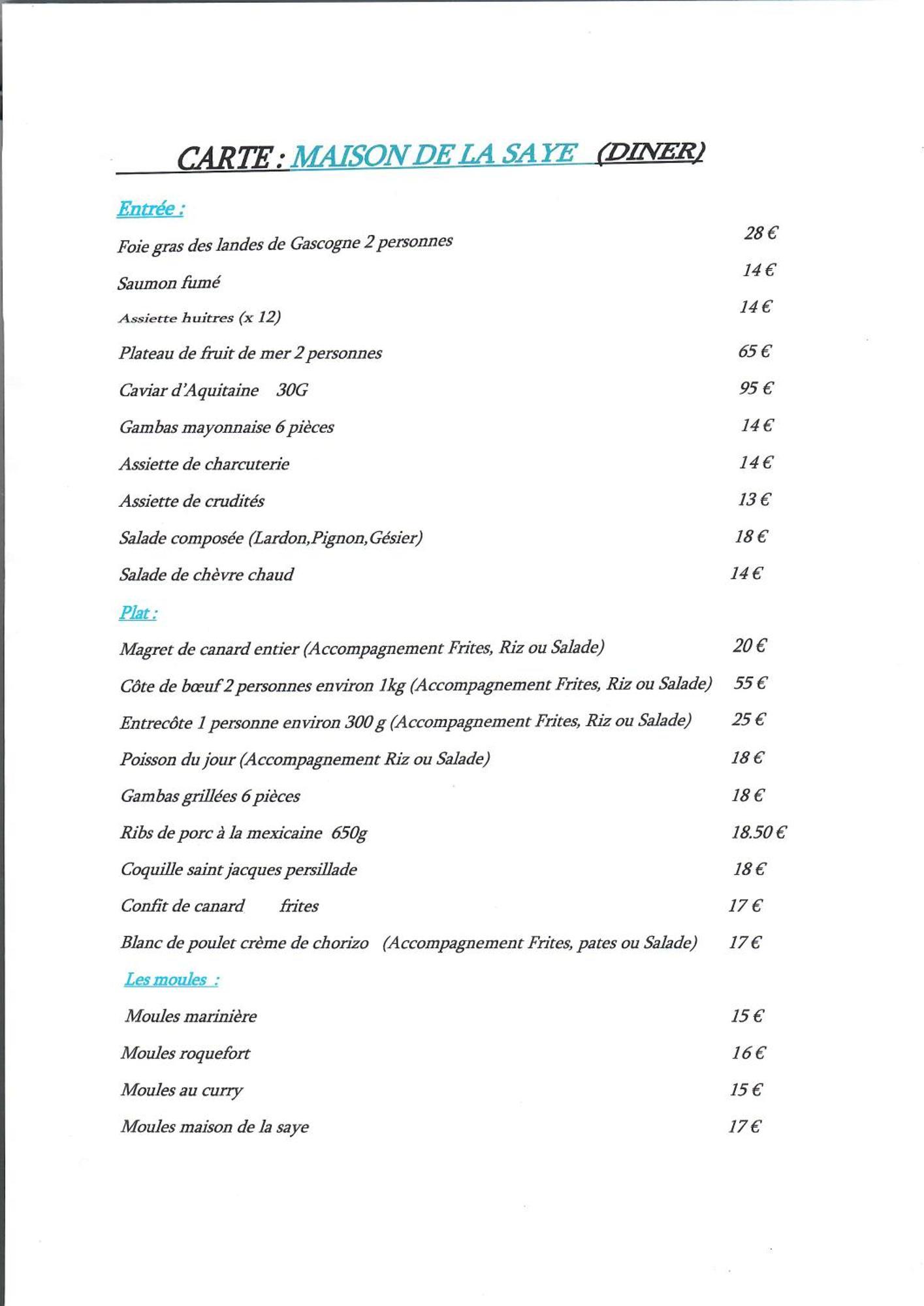 La Maison De La Saye & Hébergement de vacances